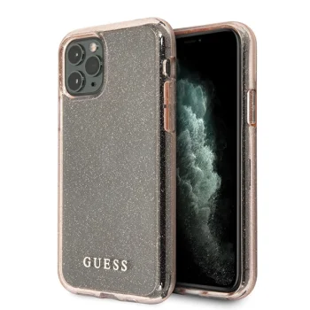Guess iPhone 11 Pro vāciņš Glitter, rozā