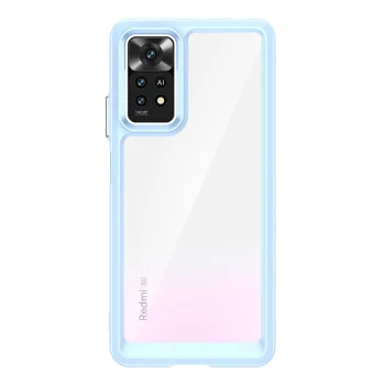 Outer Space Case hibrīda vāciņš Xiaomi Poco X5 5G / Redmi Note 12 5G, zils