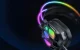 Spēļu austiņas Onikuma X89 ar mikrofonu un RGB apgaismojumu, melnas