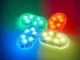 Bezvadu skārienjutīga 6 LED RGB automašīnas salona lampa