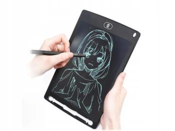 Grafiskā planšete zīmēšanai un rakstīšanai ar LCD ekrānu, 8.5", melna