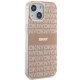 DKNY iPhone 15 Plus / 14 Plus vāciņš IML Mono & Stripe MagSafe, rozā