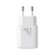 Joyroom JR-TCF21 tīkla lādētājs USB-C / USB-A 20W PD / QC 3.0 balts (UK)
