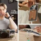 Vāciņš un aizsargstikls ESR Classic Hybrid Kickstand HaloLock iPhone 16 Plus, caurspīdīgs