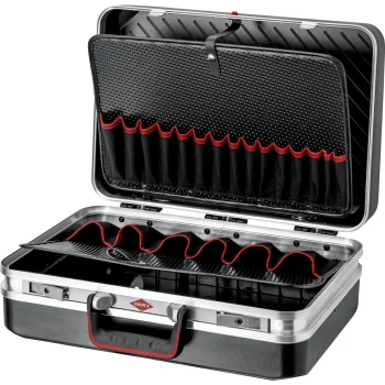KNIPEX Standard instrumentu koferis, tukšs, 24 l, melns