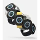 Ringke Slim 2 gab. aizsargvāciņi Apple Watch Ultra 1/2 (49mm) caurspīdīgs/melns
