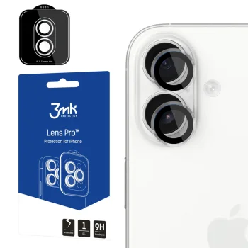 3mk Apple iPhone 17 kameras aizsargstikls Lens Protection Pro, caurspīdīgs