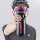 Rockbros velosipēda pudele 750 ml, caurspīdīgi melna ar sarkanu iemuti