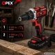 OPEX TOOLS OPX28034 21V Akumulatora triecienurbjmašīna un instrumentu komplekts