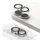 Ringke iPhone 17 kameras aizsargstikls Camera Full Cover (2 gab.), melns