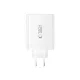 Tech-Protect NC120W-GAN 120W tīkla lādētājs, 4 pieslēgvietas, balts