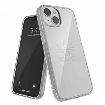 Adidas iPhone 14 vāciņš Protective Case, caurspīdīgs