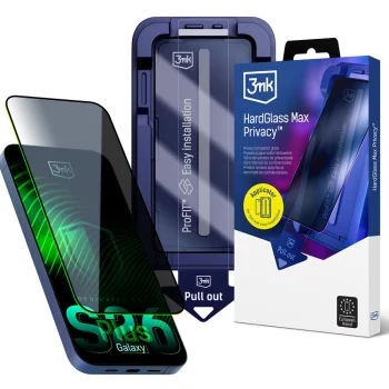 3mk HardGlass Max Privacy aizsargstikls Samsung Galaxy S26+
