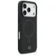 Mercedes Plain Smooth Leather MagSafe vāciņš priekš iPhone 17 Pro, melns