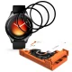 Tech-Protect Easy Set Flex+ hibrīda aizsargstikls Xiaomi Watch 5, 3 gab., melns