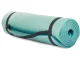 Jogas paklājs / Fitnesa, vingrošanas, sporta paklājiņš - 180x60x1cm, Tirkīzs | Foam Fitness Yoga Exercise Mat