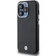 BMW Signature Wrapped Metal MagSafe vāciņš iPhone 14 Pro, melns