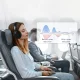 Dudao X22 Max bezvadu uzliekamās Bluetooth austiņas ar ANC, melnas