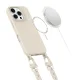 Tech-Protect iPhone 16 Pro Max vāciņš MagNecklace MagSafe, bēšs