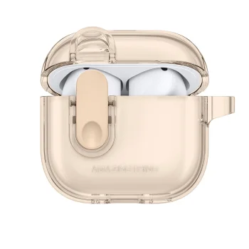 AmazingThing Minimal maciņš Apple AirPods 4 austiņām, Desert