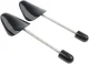 Apavu Spriegotāji, Pret Krokojumiem, 2 gab., Melni, 37-42 Izmērs | Spring Shoe Stretchers