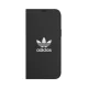 Adidas OR Booklet Case BASIC atverams vāciņš iPhone 12 Pro Max, melns/balts