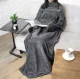 Džemperis-sega, pleds ar piedurknēm un kabatu, silts halāts | Oversized Warm Sweatshirt Blanket for Men and Women