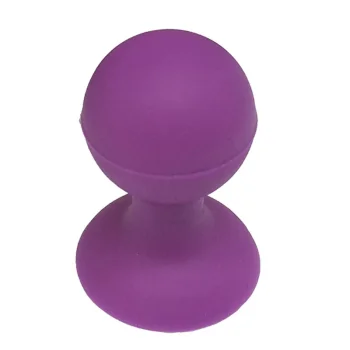 Tālruņa turētājs ar apaļu galvu, violets