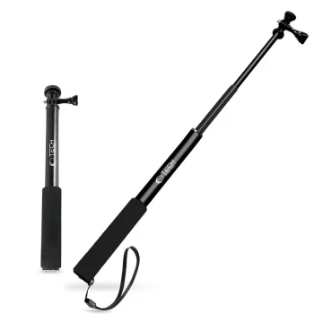 Tech-Protect GA100 monopods un pašportretu statīvs GoPro / DJI, Melns