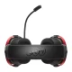 Spēļu austiņas QCY Heroad VN200 Pro, 7.1, USB-A, melna/sarkana