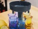 Alkohola un dzērienu dozators ar 6 glāzītēm (50ml), dažādas krāsas