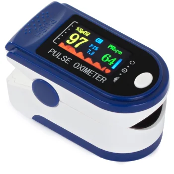 Medicīniskais Pulsa Oksimetrs ar LCD Displeju | Pulse Oximeter Finger LCD Display