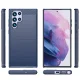 Hurtel Carbon silikona vāciņš Samsung Galaxy S23 Ultra zils