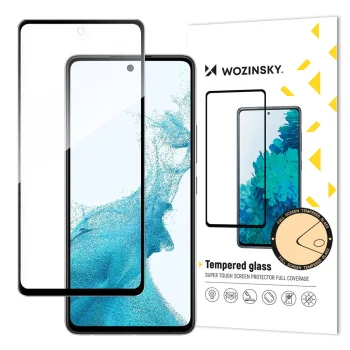 Wozinsky Full Glue aizsargstikls Samsung Galaxy A53 5G viedtālrunim, melns