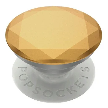 Popsockets 2 Metallic Diamond Medallion zelta tālruņa turētājs un statīvs