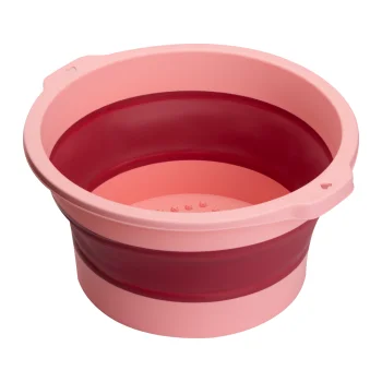 Saliekama pedikīra vanniņa, rozā