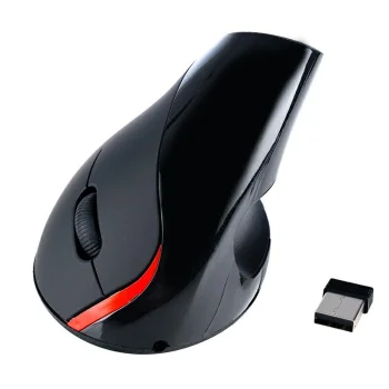 Bezvadu ergonomiskā vertikālā pele, 1600 DPI