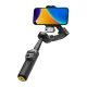 Aochuan X3 Stabilizators ar AI Sensoru un Apgaismojumu (Melns)