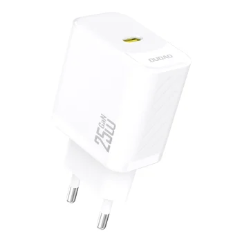 Dudao A27 25W GaN USB-C tīkla lādētājs, balts