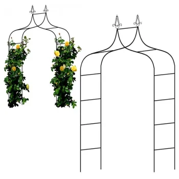 Dārza pergola – arka, metāla, 262 x 150 cm