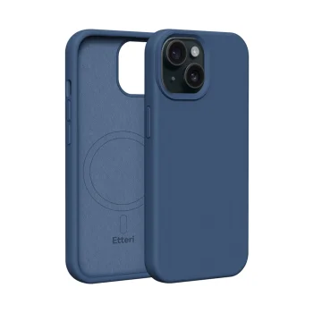 Etteri Silicone Mag vāciņš priekš iPhone 13 6,1", tumši zils