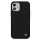 BMW iPhone 12 mini vāciņš Silicone Signature, melns