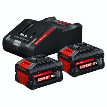 Bosch akumulatoru un lādētāja komplekts 2x EXBA18V-80 + EXAL18V-160, 18 V, 8 Ah
