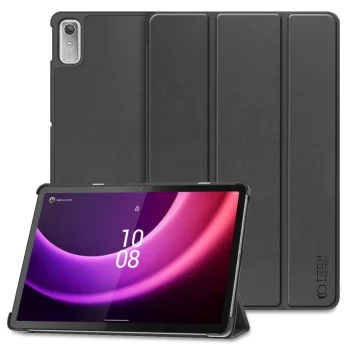 Lenovo Tab P11 Gen 2 (TB350FU) Trifold Tech-Protect SmartCase Protective Cover Case, Black | Planšetes Vāciņš...