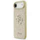 Guess Fixed Glitter Big 4G vāciņš iPhone Air Zelta