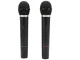 Karaoke Komplekts 2x Bezvadu Mikrofoni + Stacija | Karaoke Set