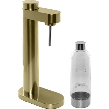Gāzētā ūdens automāts Stelton Brus, slīpēts misiņš