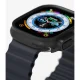 Ringke Slim 2 gab. aizsargvāciņi Apple Watch Ultra 1/2 (49mm) caurspīdīgs/melns