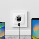 Puro 20W GaN USB-C tīkla lādētājs, melns