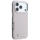 Karl Lagerfeld Grained Mono Resin Logo MagSafe vāciņš iPhone 17 / 18 Pro Max, rozā